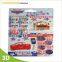 customized toy gifts use 3D adhesive puffy stickers for kids