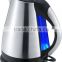 Hot sale low price efficient cordless 360 Degree Rotational stainless steel electric kettle