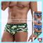 2015 Camouflage Fabric Charming Comfortable Handsome Sports Underwear Men Penis Boxer Brief