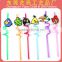 Factory custom Food Grade PVC DIY Crazy Drinking Straw /fancy drinking straw