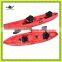 Australia best seller 2+1 family plastic fishing kayak oceanus canoe boat wholesale