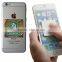 1-4C Double Sides Imprint Microfiber Sticker