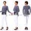 2016 New Designed Fringe Hem Women Long Sleeve T Shirt Wholesale