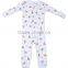 Wholesale Soft Warm Christmas Printed Kids Cotton Pajama Onesie