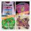 Litho printing sublimation ink to heat transfer dye fabric