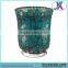 Glass Mosaic mini cheap wholesale hurricane lamps