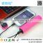 power bank, phone stand portable wireless mini bluetooth speaker 4000mah