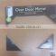 30x120cm plastic framed full length black color over door mirror with metal bracket include for home decorative