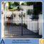 2015 Good-looking Ornamental Faux Metal Gate/Iron Gate/Steel Gate For Garden Home