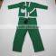 santa suits in green
