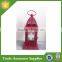 Customized logo directive glass metal tall candle holders for weddings
