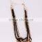 4Pcs black and lot Gold Metal Chain Snake Chain hand knitting choker Necklace GJ-077