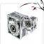 Combination of NMRV030-040 die cast aluminum housing case agriculture gearbox, motor speed reducer reducers china factory