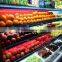 Supermarket fruit vegetable display refrigerators cabinet