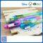 Promotional cheap plastic multi color ball point pens with six color                        
                                                                                Supplier's Choice