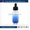 50ml gold essential oil glass bottle with dropper