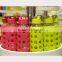 colorful Silica gel sleeve glass water bottle food grade glass