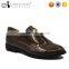 Wholesale imported ladies footwear low heel casual shoes without lace