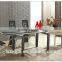 Z608-2 room furniture high back Black metal Dining Chairs modern