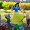 Resin material snow white and the seven dwarfs for decoration