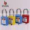 alarm safety iron electronic lockout keyed alike steel shackle padlock