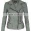 New style European style women leather jacket 2016