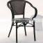 Aluminium textile cafe chair