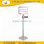 steel sign top for queue pole vertical sign board exhibition display barrier