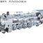Full Metal Stainless Steel DIY glue-free stereoscopic 3D assembly model steam locomotive locomotive puzzle