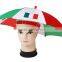 FOOTBALL FAN UMBRELLA HAT