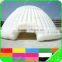 Inflatable tent in white with LED lighting