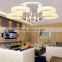 Elegant Ceiling Lights for Restaurant 5 Lights 220V Crystal Ceiling Lamp