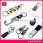 new design custom branded leather keychain
