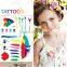 Kids Tatoo Sticker Temporary Body Glitter Tattoo