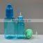 5ml pet bottle tamper cap light blue/light blue bottles/ 5ml essential oil packaging