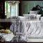 Luxury style jacquard raron silk bedding set for home or gift