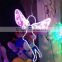central park motif lighting 2d festival decoration artificial LED 2D sculpture fairy angel christmas