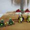 Christmas Gift Cute Christmas Hat/Tree Penguin Shape Stud Earring Set