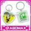 Promotional Plastic Acrylic Key Chain Keyring