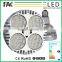 High power Universal Voltage 18pcs 6in1 rgbwa uv zoom led par