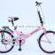 20-inch lightweight folding bicycle high-carbon steel student bicycle