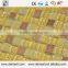 X3 sunflower golden crystal glass mix marble mosaic tile for bar wall