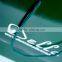 Green Paper Promotional Bag with Cotton Rope and Glossy Finish