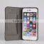 2016 New design leather wallet flip case for apple iPhone 6s