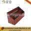 Fancy Paper Pencil Holder Cardboard Divided Pen Box for Desk Organizer
