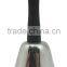 Metal hand bell with wooden handle in custom color for celebration