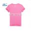 ERKE hot selling women summer cotton t-shirt girl sports round neck t-shirt plain color couple style for lovers wholesale/OEM