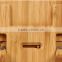 Wholesale Bamboo Mobile Phone Stand Wood Stand for iPad with 4 Hidden Slots