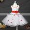 Korean Gauze Baby Girl Party Dress Red Dress Baby Girl Party Dress