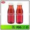 500ml bpa free plastic drinking bottle with screw lid